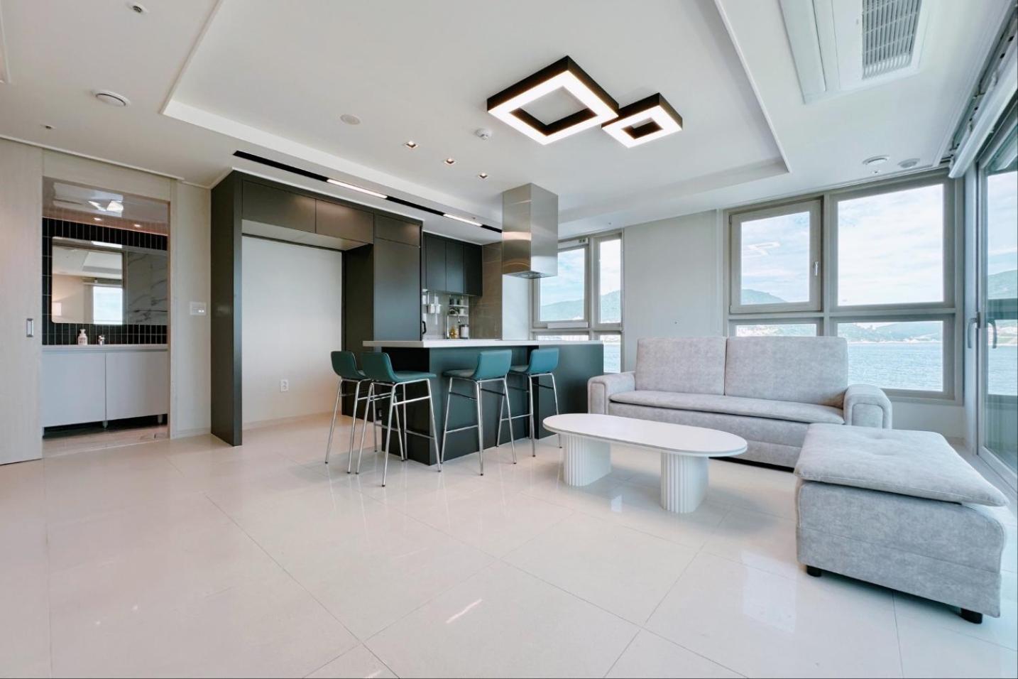 อพาร์ทเม้น The First Ocean Songdo ปูซาน